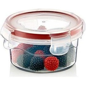 Resim Yuvarlak Saklama Kabı Asla Sızdırmaz Hava Almaz 250 Ml 