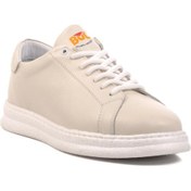 Resim Bulldozer 251013 M Beyaz Hakiki Deri Erkek Günlük Ayakkabı Beyaz 