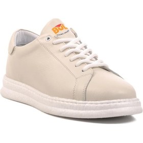 Resim Bulldozer 251013 M Beyaz Hakiki Deri Erkek Günlük Ayakkabı Beyaz 