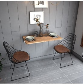 Resim Asratrend Duvara Monte Masa Çalışma Yemek Masası Duvardan Asra Trend Dmm-05 