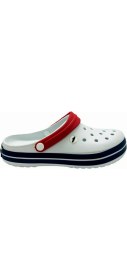 Resim Akınalbella bella Doremor Tomy Beyaz Sabo Crocs Modeli Terlik Hastane Terliği Hemşire Doktor Terliği 