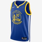 Resim Nike Golden State Warriors Icon Edition 2022/23 Erkek Mavi Basketbol Forması 