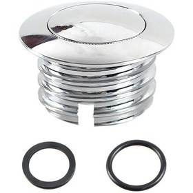 Resim Xuweiwei Silvery Pop Up Gaz Kapağı 1982 2018 Harley Davidson Modelleri Için Vantuzlu Universal Yakıt Tankları 