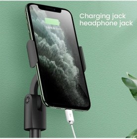 Resim Çok Fonksiyonlu Ayarlanabilir Mobil Telefon Tutucu Masaüstü Stand 