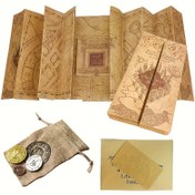 Resim 3/4/7 adet Warner Bros., Harry Potter Büyü Seti, Hogwarts Kabul Mektubu + Bilet + Galleon Madeni Paralar Halloween/Kostüm 