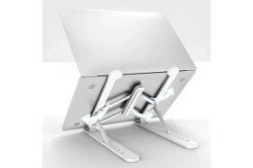 Resim Mey Ithalat® P1 Abs Laptop Standı - Siyah 