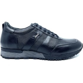 Resim Fosco FSC2513 Siyah Erkek Iğne Baskılı Spor Ayakkabı 