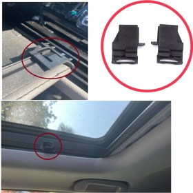 Resim BSR670 Honda Cr-V 2017-2021 70800-TLY-H11 Için Panoramic Sunroof Güneşlik Perde Sabitleme Toka Klipsi 
