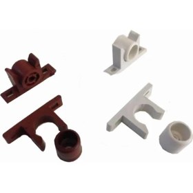 Resim Tuba Toptaş Plastik Beyaz Sineklik Çıtçıtı (Adet) 