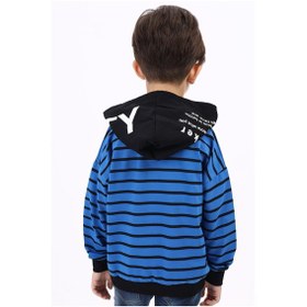 Resim Toontoy Kids Toontoy Erkek Çocuk Speaker Baskılı Sweatshirt Saks 