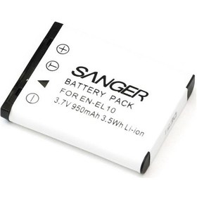 Resim Sanger En-El10 Nikon Fotoğraf Makinesi Batarya 