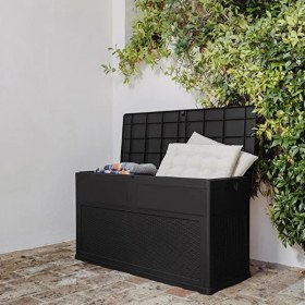 Resim Bahçe Balkon Depolama Sandığı 320 Lt 119 46 60 Cm Ölçülerinde 