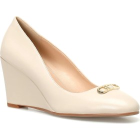 Resim Nine West CANNES 3PR Bej Kadın Dolgu Topuk Ayakkabı 