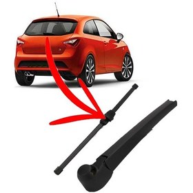 Resim Seat İbiza Arka Silecek Süpürgesi ve Kolu 2011--2017 