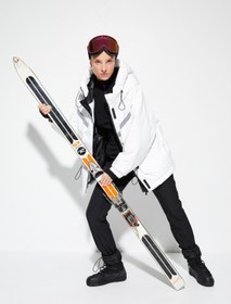 Resim Kayak Pantolonu Kemer Detaylı Cepli 