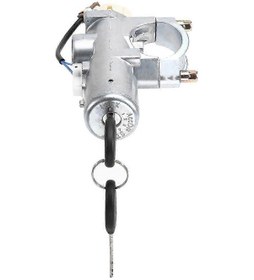 Resim Sentra Araba Direksiyon Kontak Anahtarı Kilit Silindiri D8700-6j325 Anahtarlar Ve Cıvatalarla Gümüş 