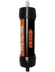 Resim Willowhaven Kırmızı West Tune Karbon Filtreli Taşınabilir Su Arıtma Kamışı 