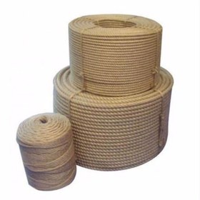 Resim izmir Bitpazarı 5 mm 10 metre Jüt Halat Ip Dekoratif Hasir Ip Kendir 