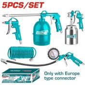 Resim Total TATK051 Havalı El Aletleri 5 Parça Set 