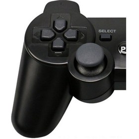 Resim Samdoo Ps3 Kablosuz Bluetooth Oyun Kolu, Çift Titreşim, Kar Tanesi Tuşları, Siyah, Evrensel Tuş, Fabrika Stoku, Hızlı Teslimat 
