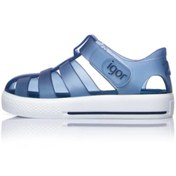 Resim IGOR Unisex Lacivert Çocuk Star Laci Sandalet 19-30 S10171 