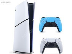 Resim Sony Playstation 5 Slim Dijital Edition +2. Mavi KOL SC TEC. 