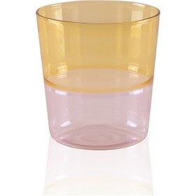 Resim The Mia Rainbow Su Bardağı Sarı 320 Ml Şeffaf 