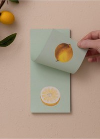 Resim The Mia Art Line Mini Notluk Lemon 10 X 21 Cm 40 Yaprak 