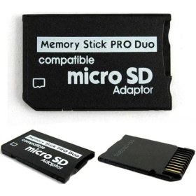 Resim Micro Sd Memory Stick Pro Duo Adaptörü 