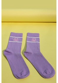 Resim United Colors Of Benetton Kız Çocuk Çorap Bnt-g24058 Lila 
