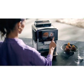 Resim Siemens TQ907RZ3 EQ900 Plus Tam Otomatik Espresso Makinesi 