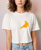 Resim Self-sexual Crop Tişört 