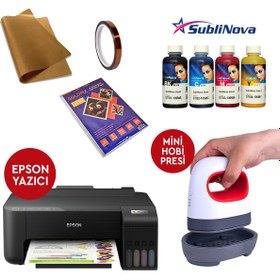 Resim Goldpix Ekonomik Süblimasyon Hobi Transfer Baskı Seti 