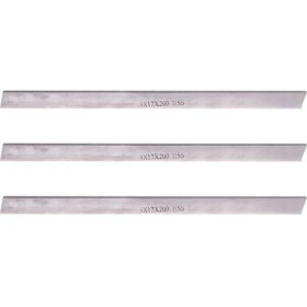 Resim CelestialCo 3 Adet 3 mm x 12 mm x 200 mm Yüksek Hızlı Çelik Bıçaklar Pratik Alet Torna Hss Bit (Yurt Dışından) 