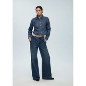 Resim Mavi Karen Iconic Vintage Kadın Jean Pantolon (M1010742-89118) 