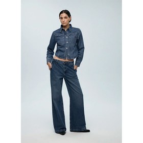 Resim Mavi Karen Iconic Vintage Kadın Jean Pantolon (M1010742-89118) 