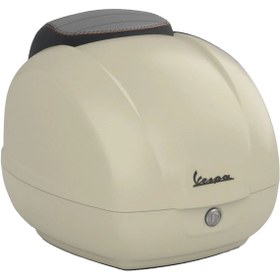Resim Vespa Gtv 300 Bej Mat Top Case/ Çanta 36l (SABRİA OPACO Q03) / Pıaggıo 