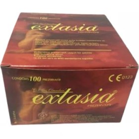 Resim Extasia Lateks Prezervatif(Kondom) 100'Lü 