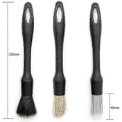 Resim 5 Adet Araba Detaylandırma Fırçası Süper Yumuşak Oto İç Detay Fırçası Araba İç Temizlik Fırçası Hava Çıkışı 