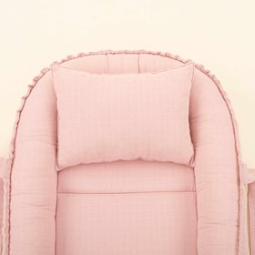 Resim Babynest ve Yastık - Pudra Muslin 