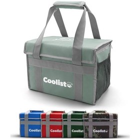 Resim Coolist Cl36lg 36 Litre Katlanabilir Termos Bez Çanta / Buzluk Beyaz 