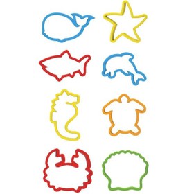 Resim Oyuncak Okyanus Hayvanları Seti Oyun Hamuru 150 Gr 