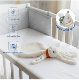 Resim Babyjem Emzik Askılı Tavşan Uyku Arkadaşı Taş 