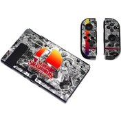 Resim Aircraft Jzcat Nintendo Switch Bölünmüş Kılıf Oyun Teması Renkli Kılıf Sert Kılıf-a086 