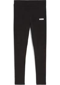 Resim Puma Essentıals Logo Genç Tayt 688352 01 SiYAH 