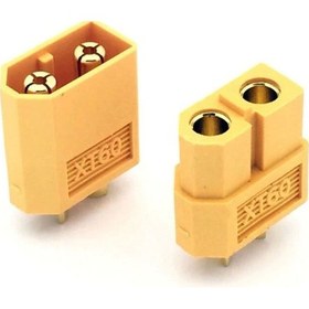 Resim Xt60 Konnektör Dişi Erkek Çift 