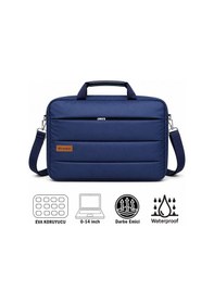 Resim Macbook Air 13'' M3 2024 İle Uyumlu Notebook Macbook Evrak Çantası Lacivert Al5496 Laptop Çantası 