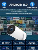 Resim Empressco Taşınabilir Sinema Projektörü, Bluetooth, Android uyumlu, ev eğlencesi için ideal 