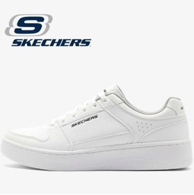 Resim Skechers Wht Sport Court 92 - Vistaway Erkek Beyaz Spor Ayakkabı - 232478 