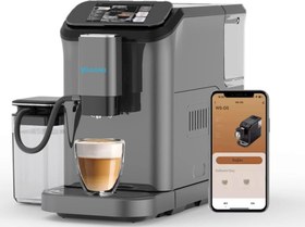 Resim Yasomi Brewsta WS-D5 Çelik Kahve Öğütücülü, Dokunmatik Ekranlı Full Otomatik Espresso Makinesi 